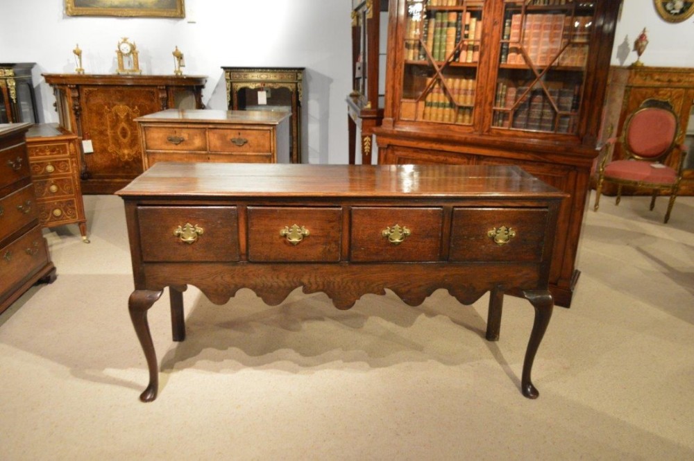 An oak Georgian Period Antique dresser base