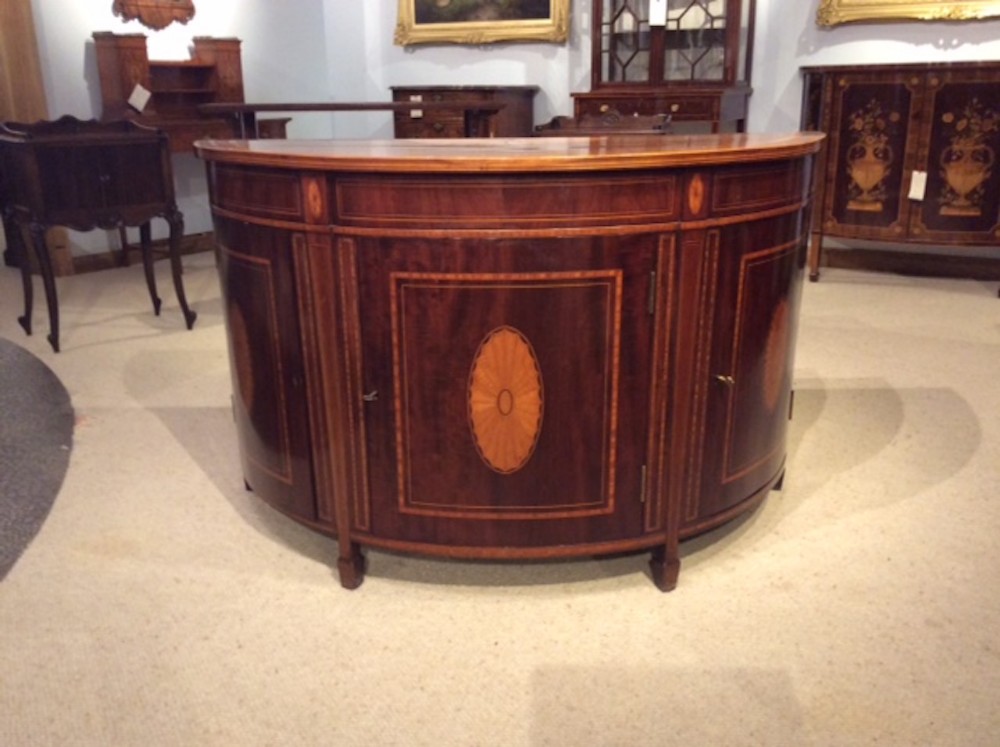 A beautiful Mahogany inlaid Edwardian Period side cabinet by Edwards & Roberts Of London
