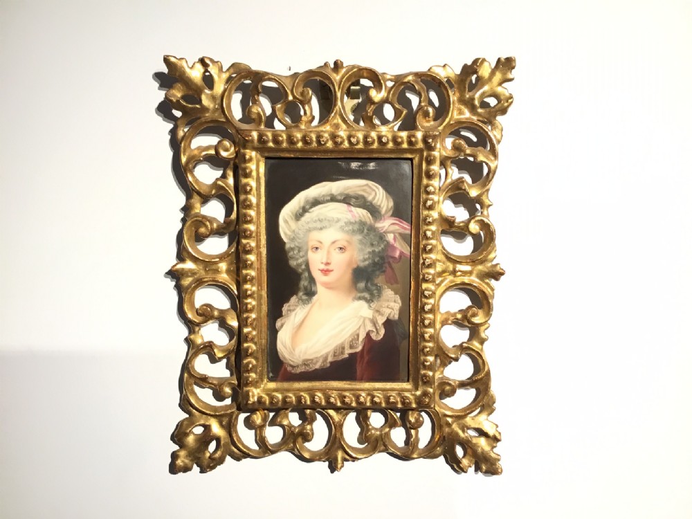 A 19th Century Porcelain plaque 