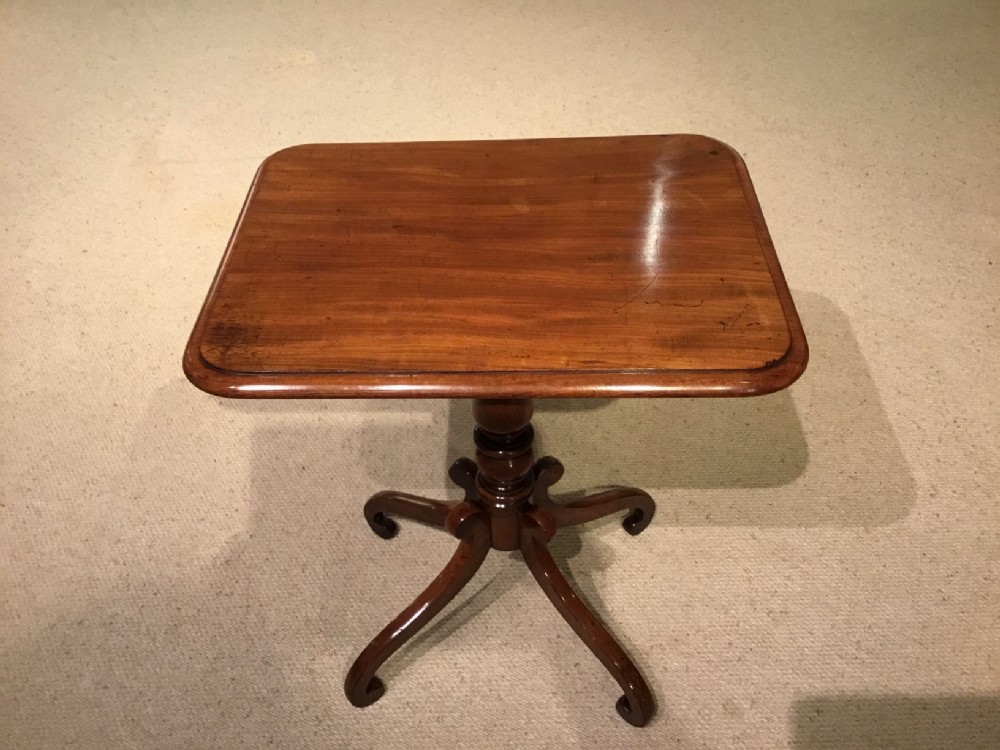 A mahogany Early Victorian Period wine table