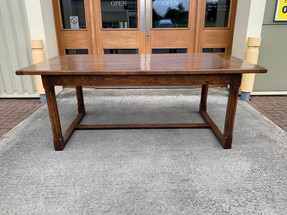 An 18th Century Style oak antique refectory table