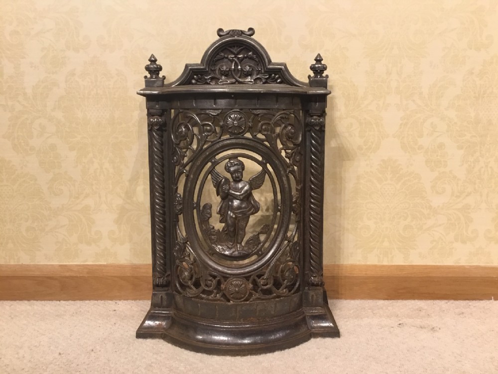 A Charming Victorian Period cast iron walking stick/umbrella stand