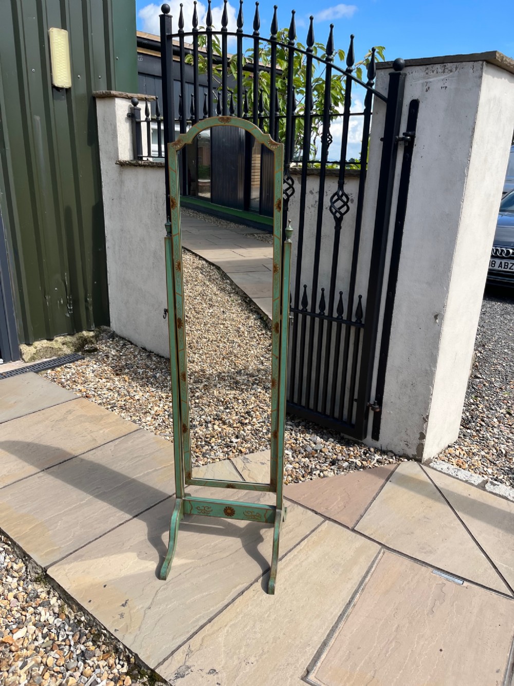 A 1920s Period Chinoiserie dressing mirror