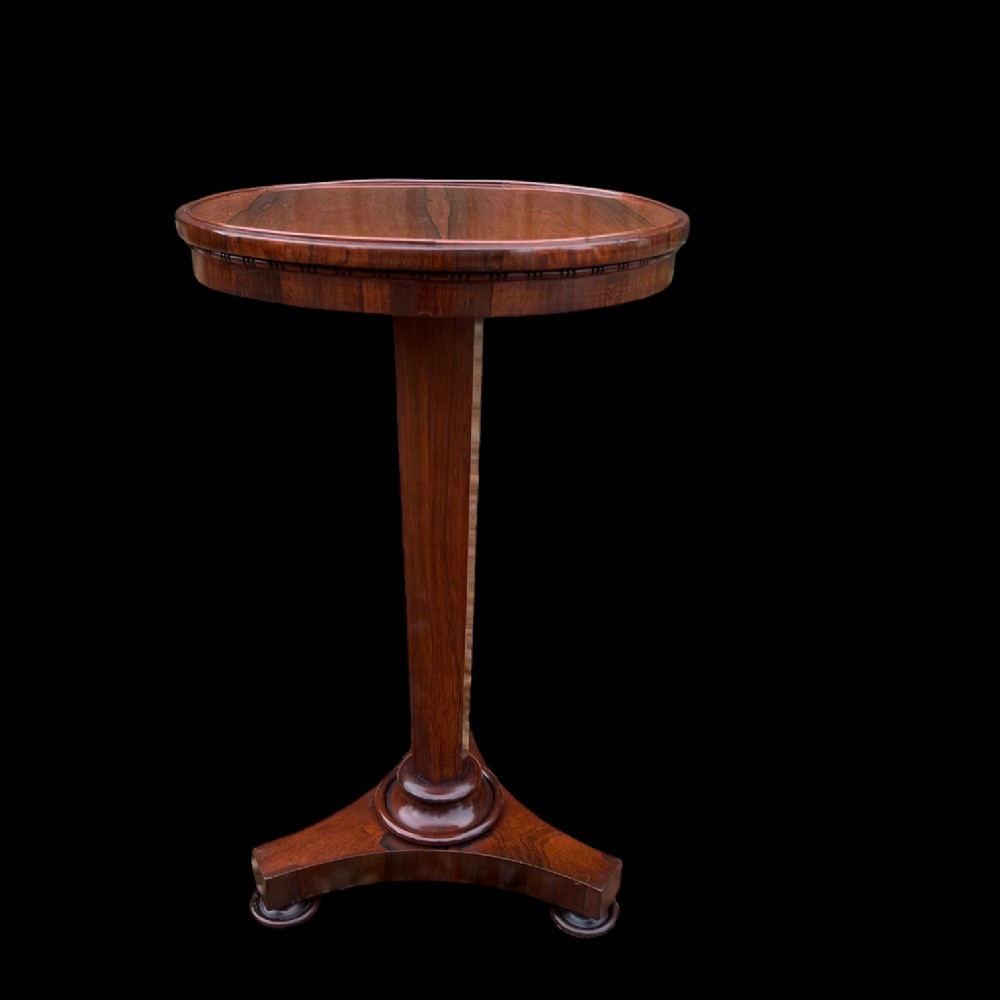 A fine quality Early Victorian Period rosewood wine table