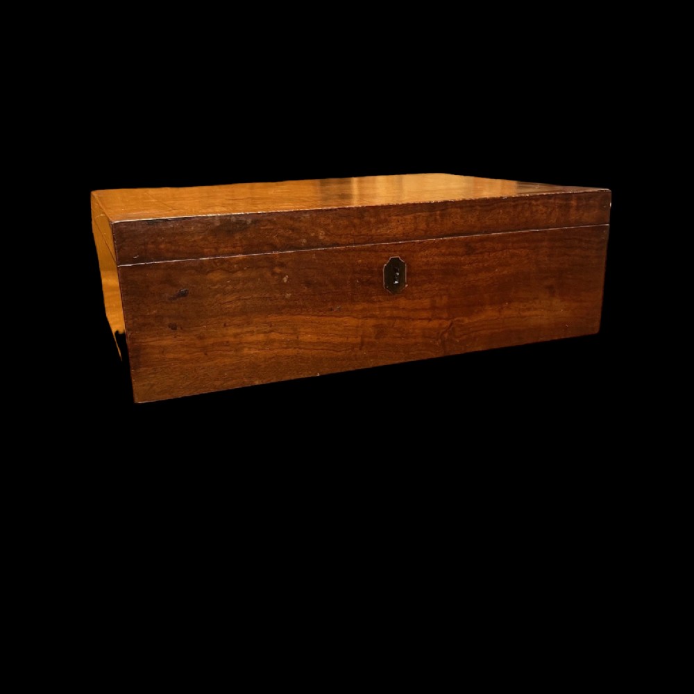 A Georgian Period Mahogany antique sewing box