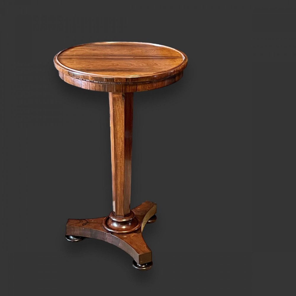 A fine quality Early Victorian Period rosewood wine table.