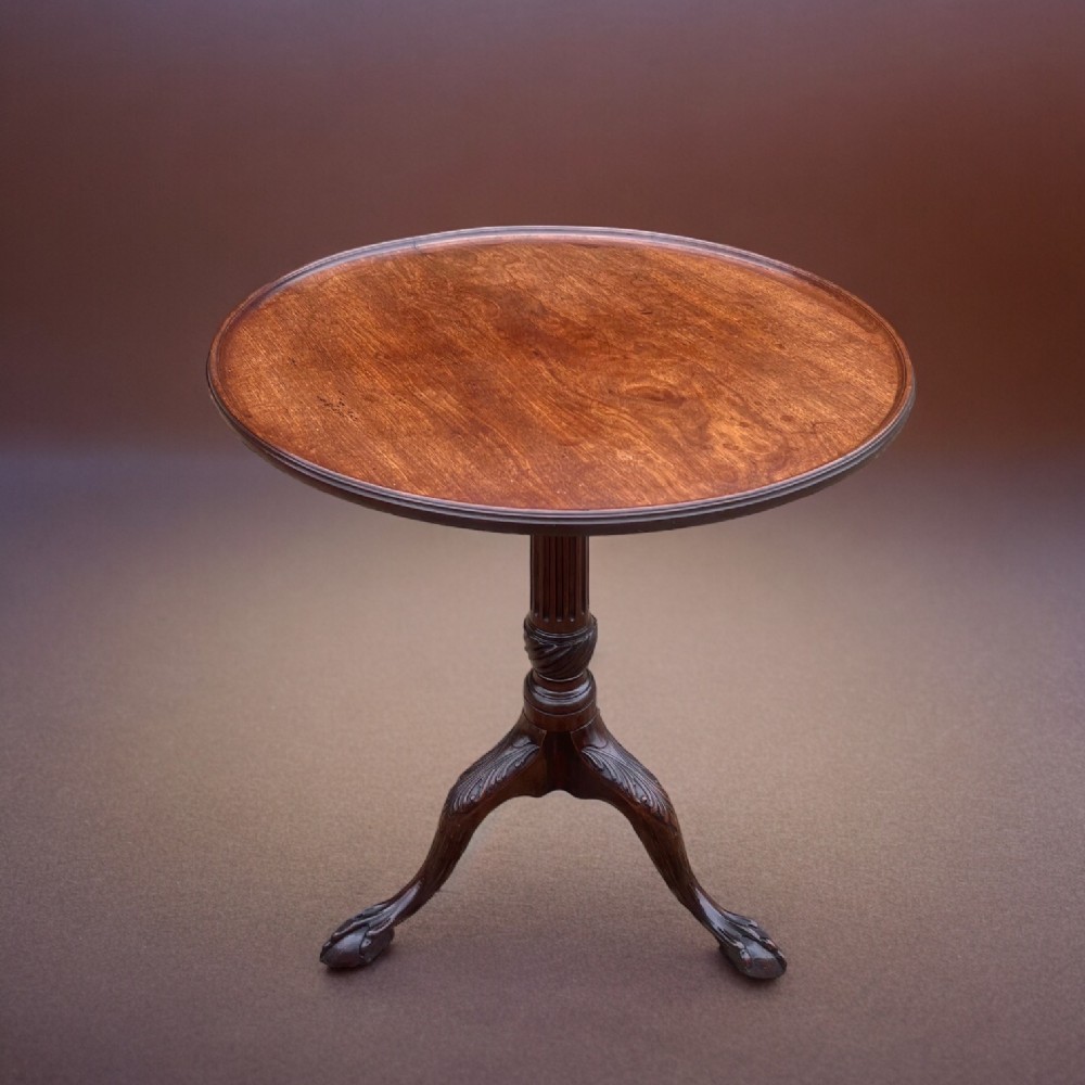 A George III Period mahogany supper table.