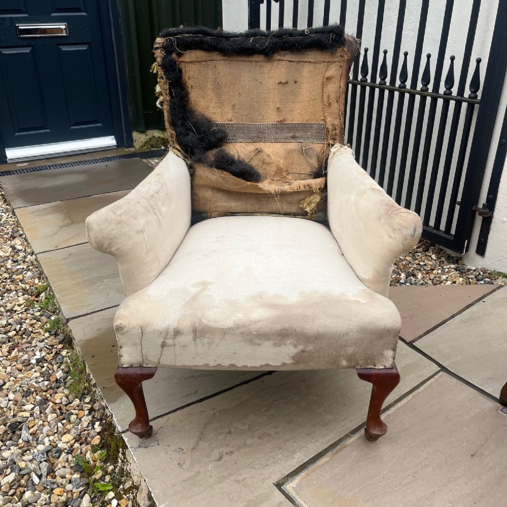 A Quality late Victorian Gillows armchair.