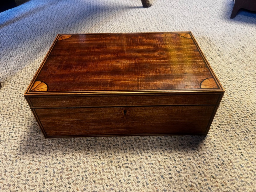 George IV Period mahogany box