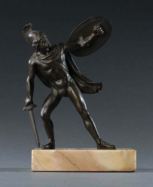 PAIR OF CLASSICAL WARRIORS AFTER DAVID - ADDITIONAL PHOTO 5