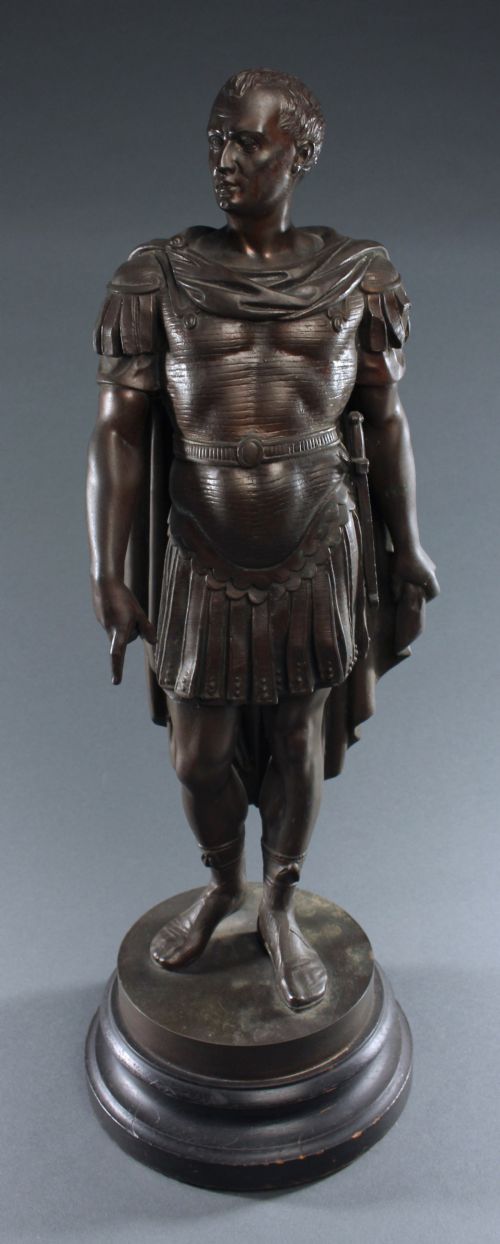 LARGE FULL LENGTH JULIUS CAESAR STATUE - ADDITIONAL PHOTO 1