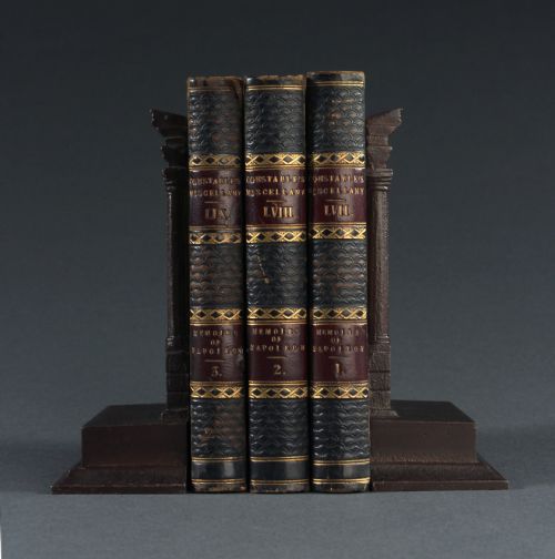 BRADLEY AND HUBBARD GRAND TOUR TEMPLE OF CASTOR AND POLLUX BOOKENDS - ADDITIONAL PHOTO 4