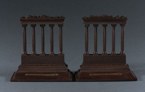 TEMPLE OF SATURN BOOKENDS BY BRADLEY HUBBARD - ADDITIONAL PHOTO 3
