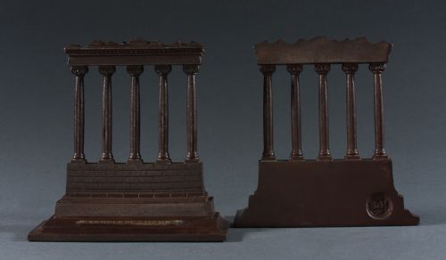 TEMPLE OF SATURN BOOKENDS BY BRADLEY HUBBARD - ADDITIONAL PHOTO 4