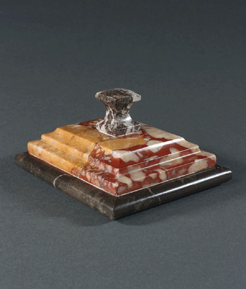Grand Tour Specimen Marble Paperweight