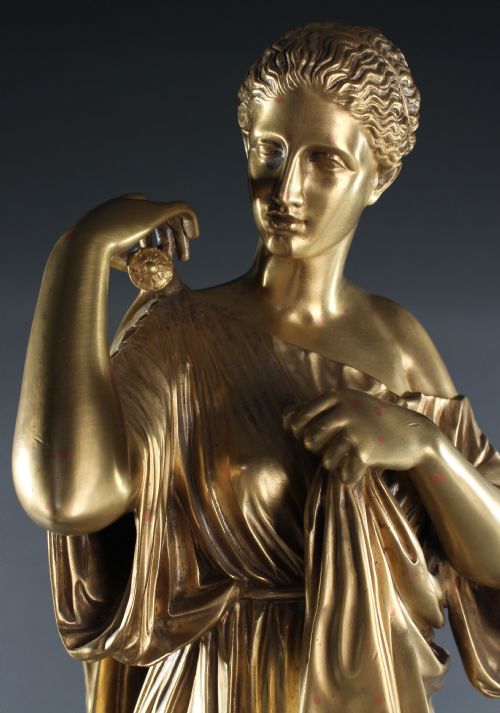 LARGE BRONZE OF THE DIANE DE GABIES - ADDITIONAL PHOTO 2