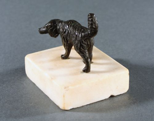 GEORGIAN HUNTING DOG PAPERWEIGHT - ADDITIONAL PHOTO 5