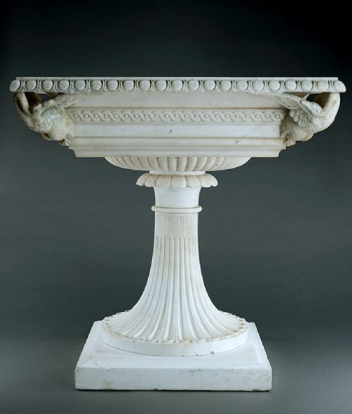 LARGE GRAND TOUR MARBLE LABRUM IMO BOSCHETTI