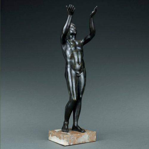 Grand Tour bronze of the Berlin Adorante