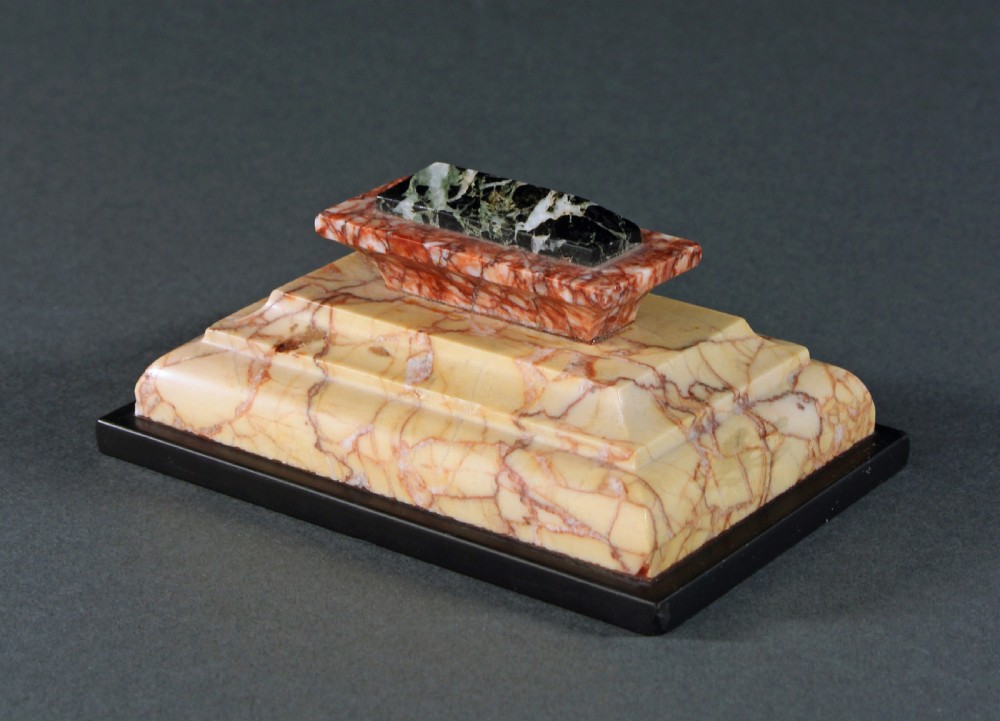 Grand Tour Specimen Marble Paperweight