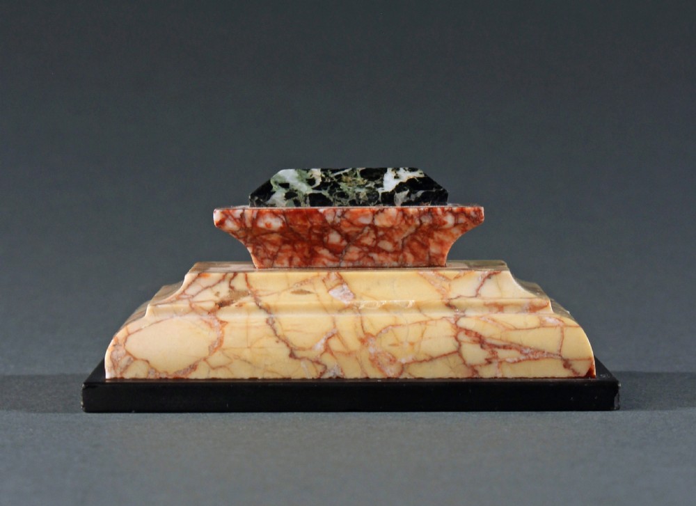Grand Tour Specimen Marble Paperweight View III