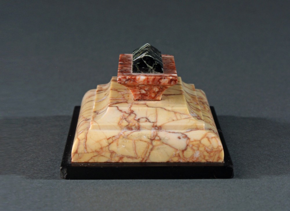 Grand Tour Specimen Marble Paperweight View IV