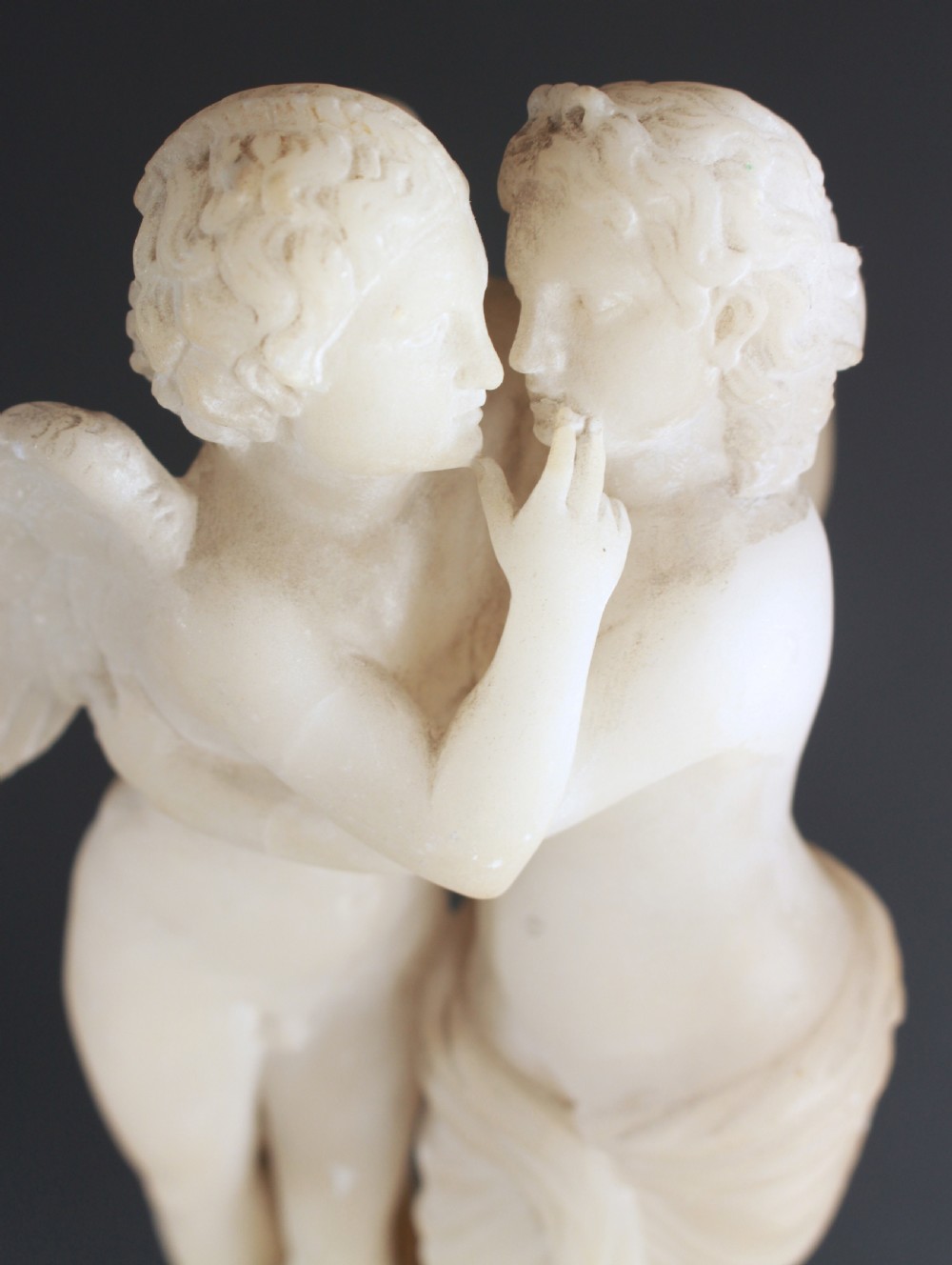 Grand Tour Pair of Alabaster Florentine Statues View III