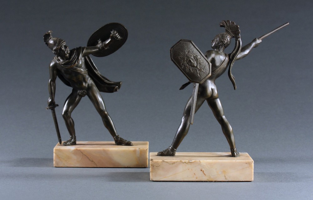  Pair of Classical Warriors after David View III