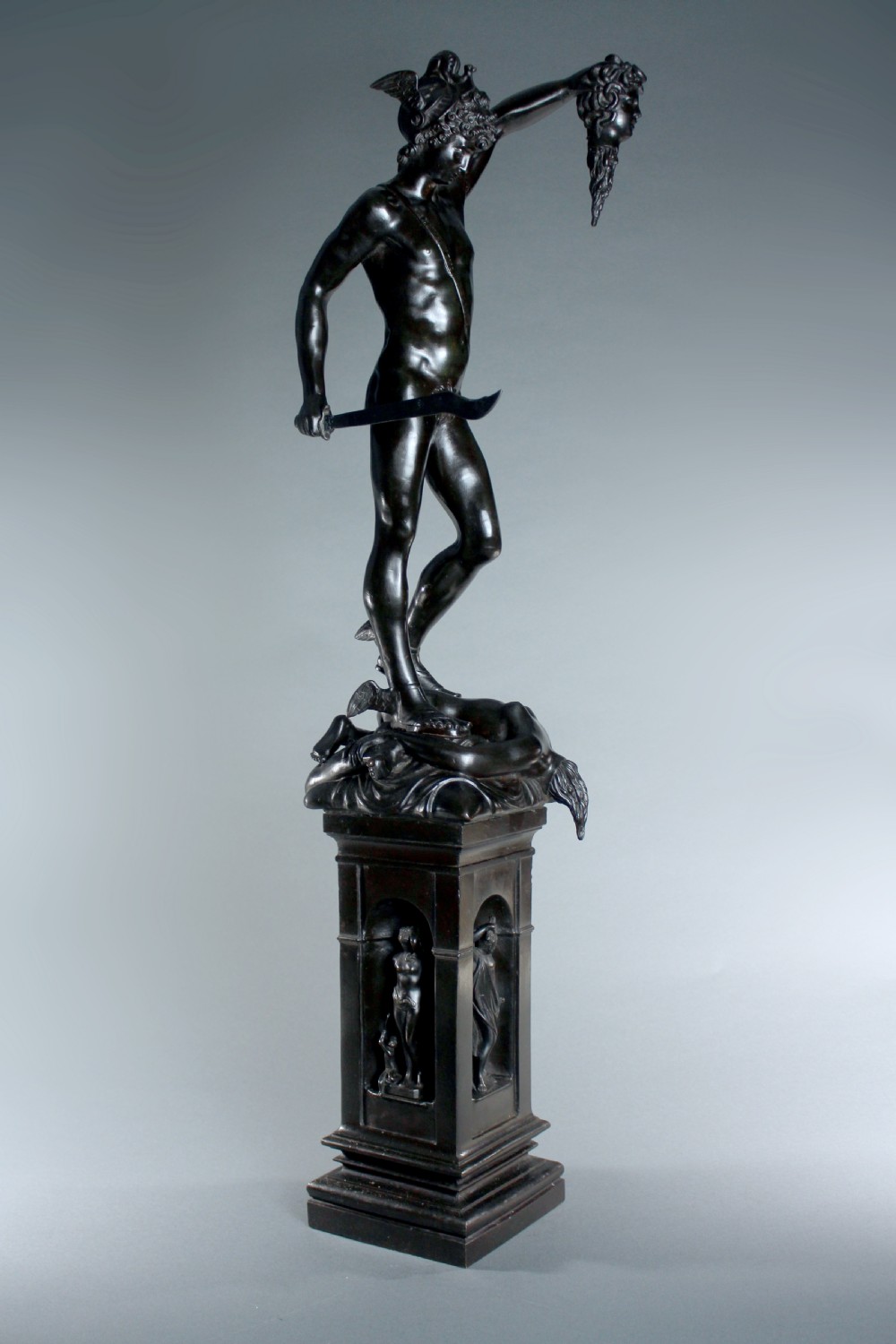 Fine bronze Perseus with the Head of Medusa after Cellini