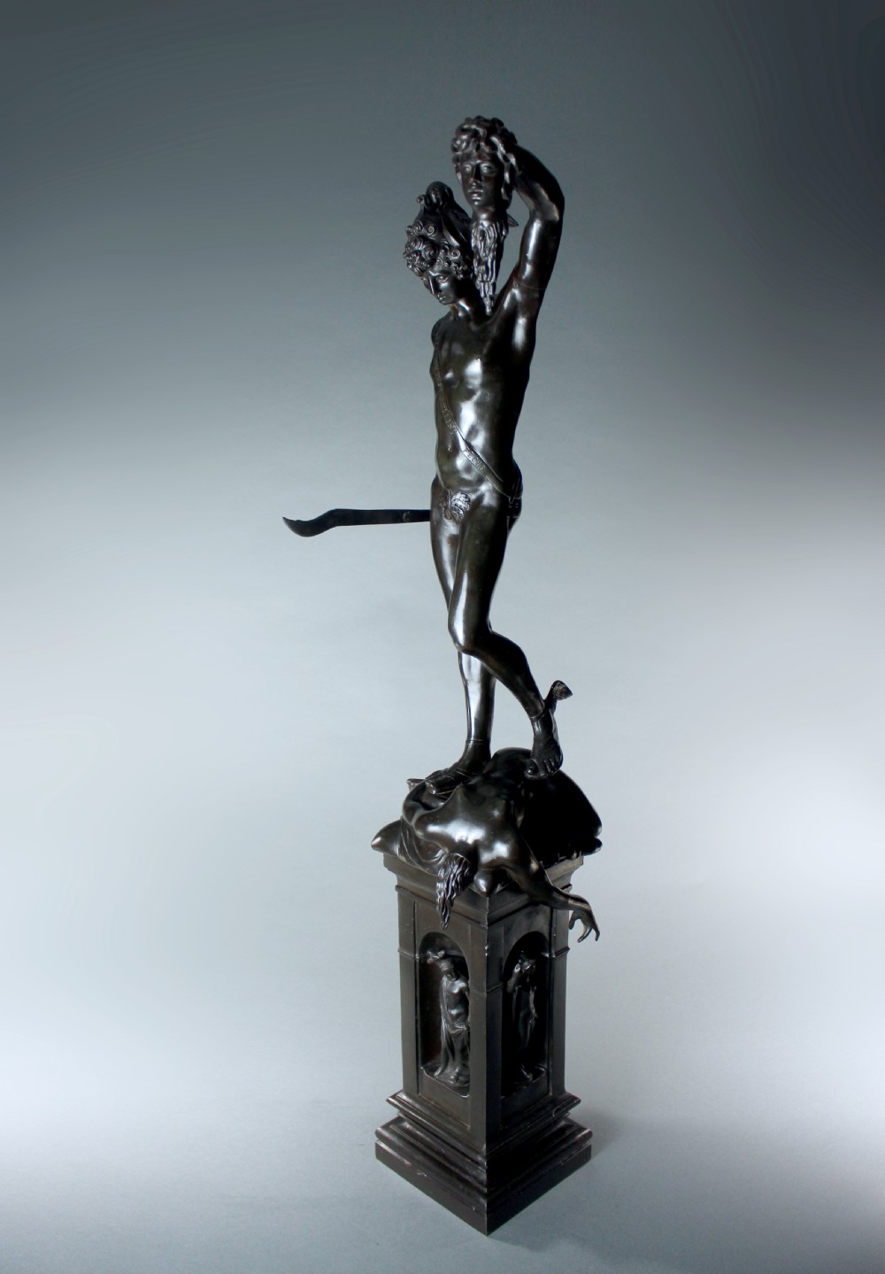 Fine bronze Perseus with the Head of Medusa after Cellini View III
