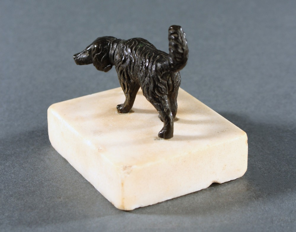 Georgian hunting dog paperweight  View VI
