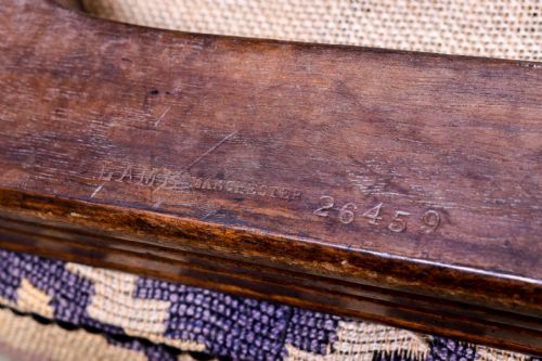 A LAMB OF MANCHESTER OPEN ARMCHAIR - ADDITIONAL PHOTO 5
