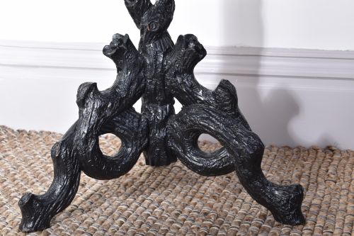 BLACK FOREST FOLK ART TABLE - ADDITIONAL PHOTO 3