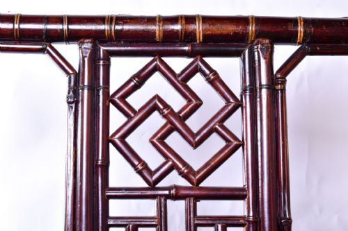 BRIGHTON PAVILLION STYLE BAMBOO ARMCHAIRS - ADDITIONAL PHOTO 3