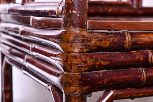 BRIGHTON PAVILLION STYLE BAMBOO ARMCHAIRS - ADDITIONAL PHOTO 6