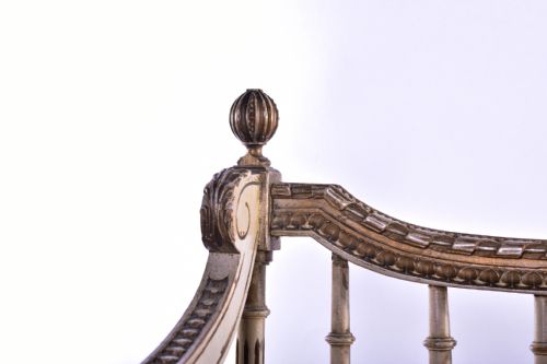 FRENCH 19TH CENTURY WINDOW SEAT - ADDITIONAL PHOTO 1