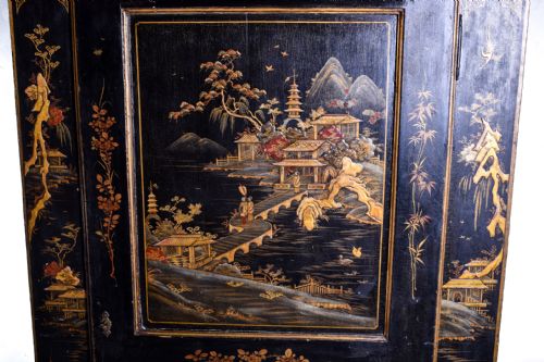 EARLY 19TH CENTURY CHINOISERIE HALL CUPBOARD - ADDITIONAL PHOTO 9