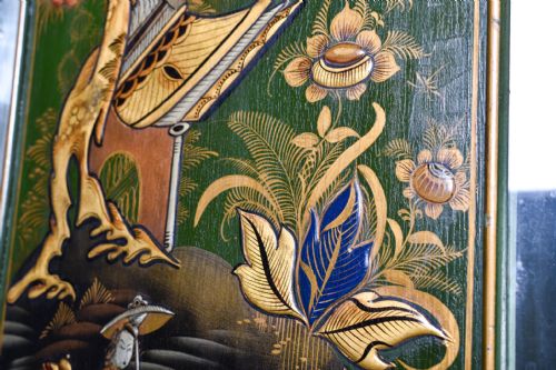 HIGHLY DECORATIVE CHINOISERIE CABINET - ADDITIONAL PHOTO 3