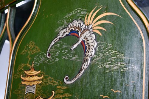 HIGHLY DECORATIVE CHINOISERIE CABINET - ADDITIONAL PHOTO 4