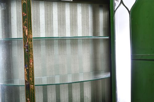 HIGHLY DECORATIVE CHINOISERIE CABINET - ADDITIONAL PHOTO 5