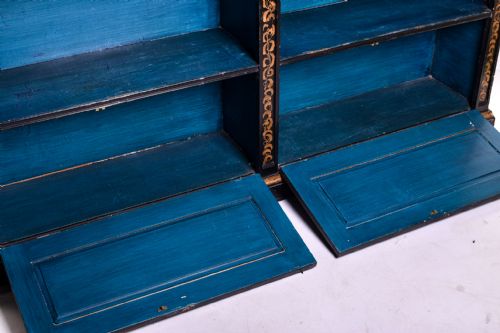 EBONISED OPEN BOOKCASE - ADDITIONAL PHOTO 3