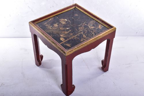 chinoiserie side table - CATEGORY: ANTIQUE TABLES - DATED 1900