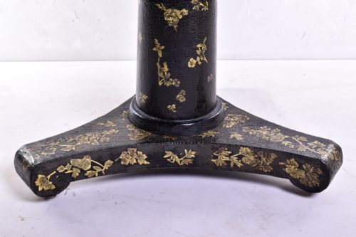 JAPANNED 'CHINOISERIE' CENTER TABLE - ADDITIONAL PHOTO 4