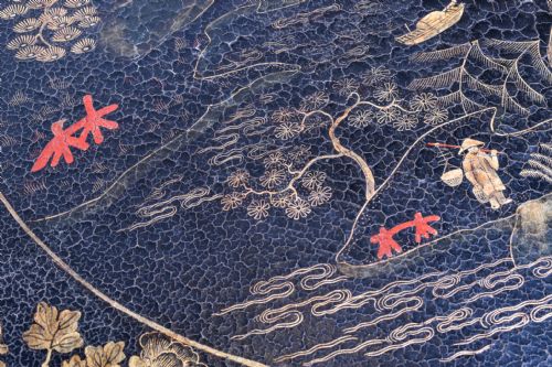 JAPANNED 'CHINOISERIE' CENTER TABLE - ADDITIONAL PHOTO 5
