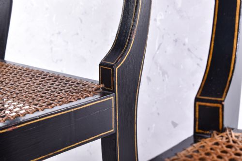 A REGENCY SET OF DINING CHAIRS - ADDITIONAL PHOTO 7