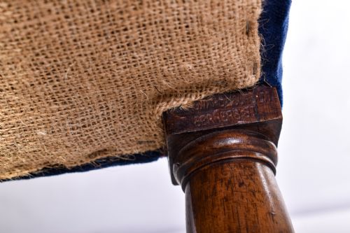 HOWARD SONS WING BACK ARMCHAIR - ADDITIONAL PHOTO 1