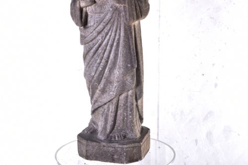 MARBLE STATUE OF JESUS SACRED HEART - ADDITIONAL PHOTO 2