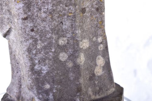 MARBLE STATUE OF JESUS SACRED HEART - ADDITIONAL PHOTO 4