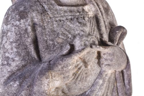 MARBLE STATUE OF JESUS SACRED HEART - ADDITIONAL PHOTO 6