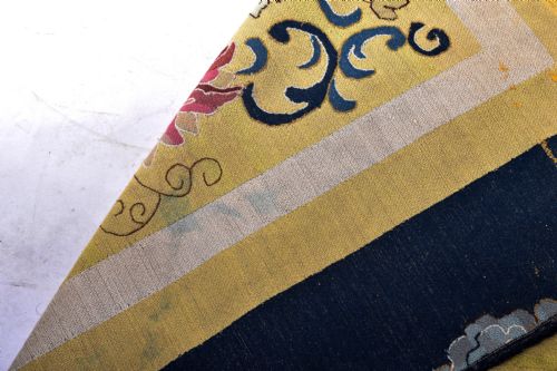 CHINOISERIE CARPET FROM THE ESTATE OF THE LATE SIR ARTHUR LASENBY LIBERTY CIRCA 1900 - ADDITIONAL PHOTO 6